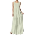 thumbnail image 1 of TheMogan Robe Longue Maxi Sans Manches à Encolure Dégagée pour Femmes PLUS Size, 1 of 5