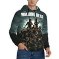thumbnail image 3 of Unisex Men'S And Women'S Walking Dead Hoodies 3d Fashion Digital Print Cartoon Pullover Hooded Sweatshirts With Pockets, 3 of 8