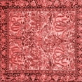 thumbnail image 1 of Ahgly Company Indoor Square Persian Red Traditional Area Rugs, 6' Square, 1 of 4