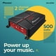 thumbnail image 2 of Amplificador Pioneer GM-A3702 de 2 canales puenteable de 500 W, 2 of 6