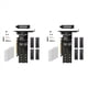 thumbnail image 1 of 2X Nueva Tarjeta Adaptadora PCIe una M2 PCIe X16 4 Puertos M2 NVME M Clave SSD Convertidor M.2 PCI Express X16 Adaptador VROC Tarjeta de Expansión, 1 of 5