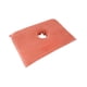 thumbnail image 2 of Toalla de orificio de la cara de mesa de , toalla de belleza, lavable cómodo y resistente reutilizable suave liviano para salones de belleza de naranja, 2 of 8