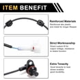 thumbnail image 3 of Unique Bargains ABS Wheel Speed Sensor ABS Sensor Anti-lock Braking System Sensor No.8954571020 for Toyota Hilux 2011-2015 1 Pc Rear Right, 3 of 7