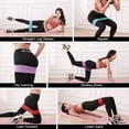 thumbnail image 5 of Atercel Resistance Bands for Legs and Butt, Fabric Exercise Loop Bands for Yoga, Pilates, Rehab, Fitness, 5 of 7