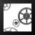 thumbnail image 2 of Blaustein, Alan 20x20 Black Modern Framed Museum Art Print Titled - Retro- Gears - 2, 2 of 5
