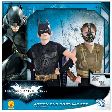 Batman & Bane Action Duo Costume Box Set Child One Size