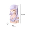 thumbnail image 4 of Estatuilla mariposas, estatua de doncella de adorno para decoración de estantería de salón , Morado S Púrpura S Soledad Estatua de niña de mesa, 4 of 8