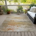 thumbnail image 3 of Dalyn Rugs Machine Washable Indoor/Outdoor Chantille ACN2034 Khaki 3' x 5' Rug, 3 of 9