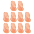 thumbnail image 1 of PU transparente borde naranja mascota impermeable impermeable con capucha capa de lluvia chaqueta ropa para perros gatos, 1 of 8