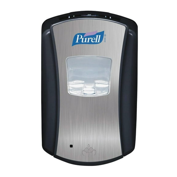 GOJO® Purell® LTX-7 Touch-Free Hand Sanitizer Dispenser, 700 mL., Black/Chrome