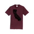 thumbnail image 1 of Gravity TradIng Cali Short-Sleeve T-Shirt - Athletic Maroon - Black Logo - Medium, 1 of 1
