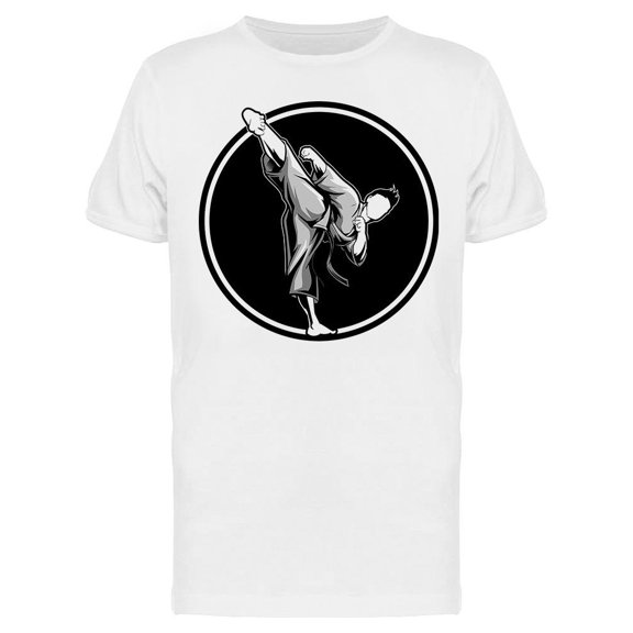 Karate Athlete T-Shirt Men -Image by Shutterstock, Male XX-Large