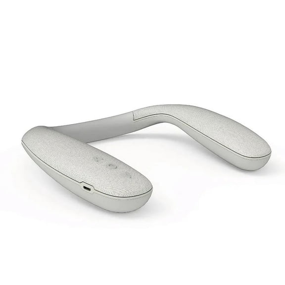 Haut-parleurs Bluetooth Tour de Cou Sans Fil Haut-Parleurs Portables Maison Extérieur Haut-Parleurs Sans Fil 10 H Son Stéréo 3D Véritable avec Microphone