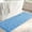 Sky Blue, variant on Lydiaunistar Home Textiles Clearance 1pc Bath Rug Embossed Bathroom Mat Water Absorbent and Washable Bath Rugs-Non-Slip-Thick-Soft and Comfortable Carpet for Show