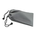 thumbnail image 4 of Estuche impermeable para dispositivos electrónicos de 10x16 cm, organizador portátil para teléfonos, cámaras y gadgets, funda de piel sintética gris, 4 of 7
