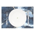 thumbnail image 2 of Ryvnso Placemats Set of 4 Blue Marble Dining Mats Heat-Resistant Non-Slip Washable Table Mat, 2 of 8