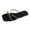 Black, variant on Sopiago Women'S Sandals Women's Baya Platform Flip-Flop Sandal Black,6.5