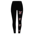 thumbnail image 6 of Simua Women's Mardi Gras Print High Waist Tight Yoga Leggings Polyester Spandex Casual Fashion Base Pants for Gym Leisure Daily Wear, 6 of 6