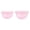 Pink, variant on Lynono Co.,Ltd 2Pcs 3D Printed Aquariums Decoration Floating Bettas Hide with Feeding Rings
