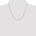 thumbnail image 4 of 18K White Gold Cable Chain Styles Necklace 20 inch 1.5 mm Diamond-cut with Fancy Lobster Clasp 1.15, 4 of 4