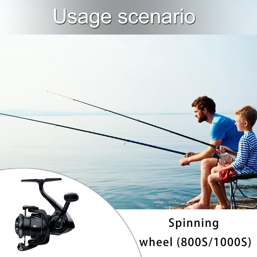 Yokua 5.2:1 Ratio Rotating Fishing Reels for Saltwater, Icewaters, Freshwaters