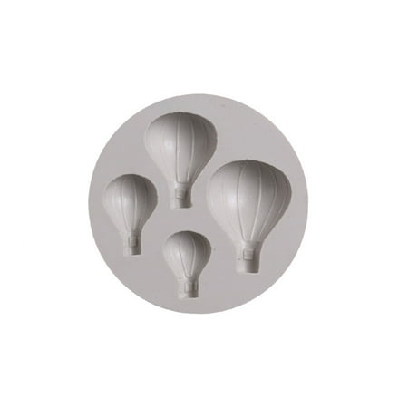 

XIUH Hot Air Balloon Silicone Mould Fondant Cake Chocolate Cookie Decorating Mould Cake Tools A