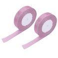 thumbnail image 2 of 2pcs 2CM Delicate Ribbon Flowers Ribbon Decor Gift Wrapping Ribbon Ribbon Band, 2 of 9