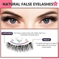 thumbnail image 3 of Pestañas magnéticas XINYU Reutilizables Impermeables Aspecto Natural Sin Pegamento, 3 of 7