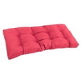thumbnail image 1 of Blazing Needles Reo Solid All Weather Outdoor Loveseat Cushion, 1 of 2