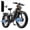 AWD HC26 Dual battery(30Ah*2), variant on Dual Motors AWD 3000W Electric Bike for Adult 26'', UL2849 48V 30AH Removable Battery E-mountain bike 4.0 Fat Tire up to 35MPH&120Miles Long Range Off-road Ebike Beach Dual Hydraulic&Brakes E-Bicycle