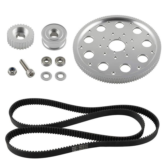 UAUS Belt Drive Driving Sprocket Assembly for 49cc 60cc 66cc 80cc 2-Stroke Motorized Bike Gas Motor Bicycle