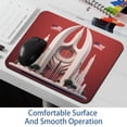 thumbnail image 6 of Independence Day Desk Pad Mouse Mat Gaming Mouse Pad | Square 8.3x9.8 Inch Non-Slip Rubber Bottom Printed Suitable for Office and Gaming, 6 of 6