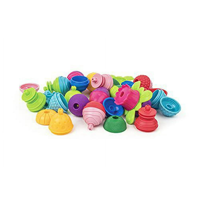 Lalaboom 5-in-1 Step-by-Step Activity Snap Beads 36 Piece Set