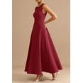 thumbnail image 4 of PRETTYGARDEN Women's Summer Tank Maxi Dress Spring Sleeveless Swing A Line Long Flowy Elegant Cocktail Dresses Pockets, 4 of 9