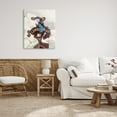 thumbnail image 3 of Stupell Industries Western Cowboy Bar Sign Abstract Painting Gallery Wrapped Canvas Art Print Wall Art, 30 x 40, 3 of 8