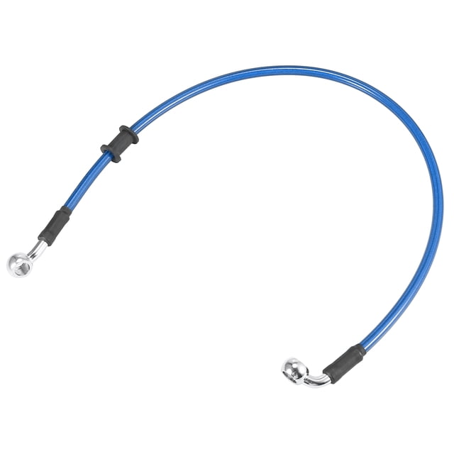 60cm 23.62" Motocicleta Freno Embrague Aceite Manguera Línea Tubería Azul