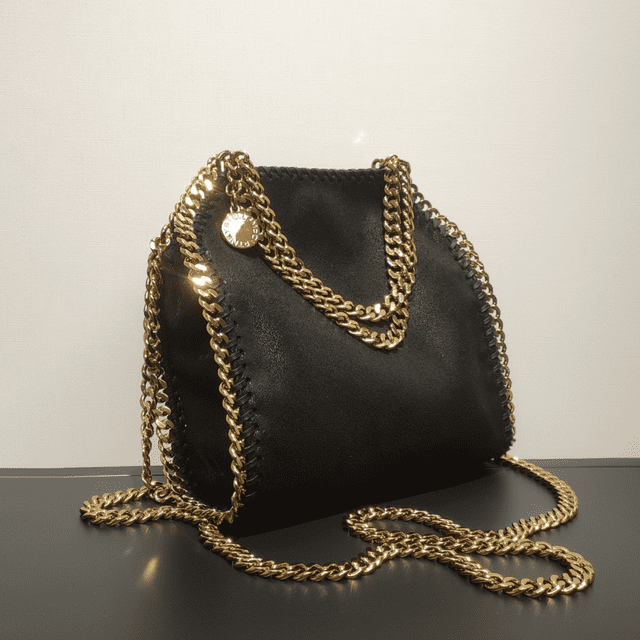 Stella Bolso De Cadena De Oro Mini Tote Bolso De Mujer