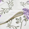 thumbnail image 5 of Home Soft Things Floral Embroidery Valance, 1 Piece, Rose Lilac, 19 x 60 Inches, 5 of 5