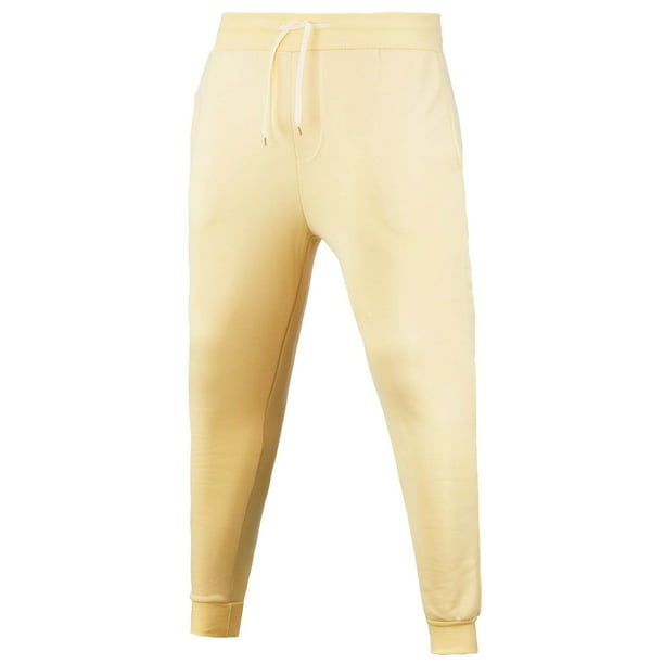 Puntoco Pantalones casuales largos para hombre Pantalones casuales de moda para hombre de color sólido con cintura elástica y bolsillos en la pierna largos