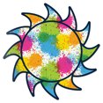 thumbnail image 1 of Sun Decal Paint Splash Blue Sticker Vinyl Rear Window Car Truck Laptop Sun Wall Water and Fade Resistant 4 Inches, 1 of 4