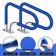 thumbnail image 6 of Pool Handrail Cover, Rail Grip for Swimming Pool Hand Railing Covers with Zipper,8 Ft Slip Resistant Safety Grip Sleeve for Swimming Pool Inground Ladder Hand Railing Covers, 6 of 7
