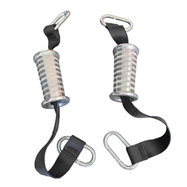 Manijas de gimnasio ergonómicas de aleación de aluminio, 1 par de accesorios de con cuerda para tríceps para ejercicios de entrenamiento de