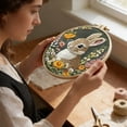 thumbnail image 5 of Easter Bunny Embroidery DIY Craft For Beginners With Pattern Thread And Needle, 5 of 5