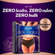 (4 pack) Always Discreet Boutique, Reimagined Adult Diapers for Women Size S/M, 20 Count