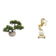 thumbnail image 1 of Colección De Bonsáis Artificiales, Plantas Artificiales, Centros De Mesa, Figura De Caballo, Estatua Moderna, Adorno, Escultura Animal, Centro De Mesa Para Dormitorio, Sala De Estar, Escritorio, 1 of 8