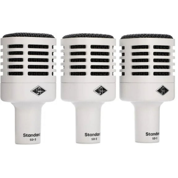 Universal Audio SD-3 Dynamic Microphone w/ Hemisphere Modeling 3-Pack