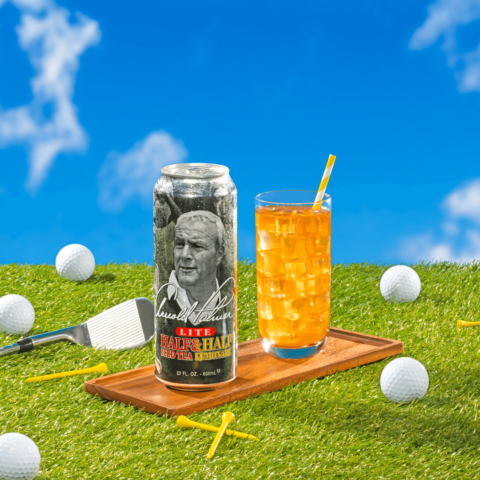 Arizona Lite Arnold Palmer Half & Half Iced Tea & Lemonade, 22Fl. oz.