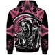 thumbnail image 3 of Sudadera con capucha para hombre de otoño, sudadera con estampado de calavera gótica de guerrero, sudaderas para hombre, ropa Y2k, sudadera con capucha holgada de moda para hombre, 3 of 4