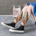 thumbnail image 6 of Picia Women Crew Soft Moisture-wicking Socks Stylish High Heels On Books Pattern Design Cotton Socks, One Size fit All, 6 of 9
