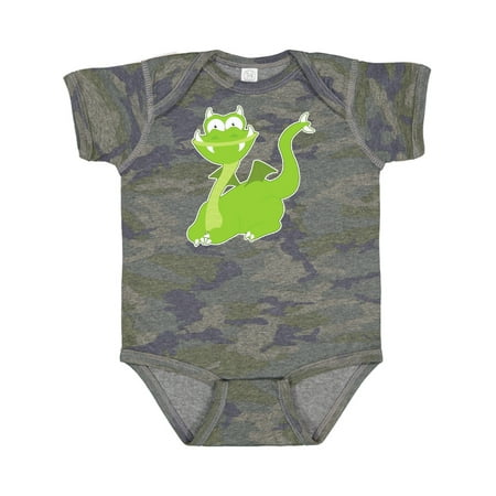 

Inktastic Green Dragon Gift Baby Boy or Baby Girl Bodysuit